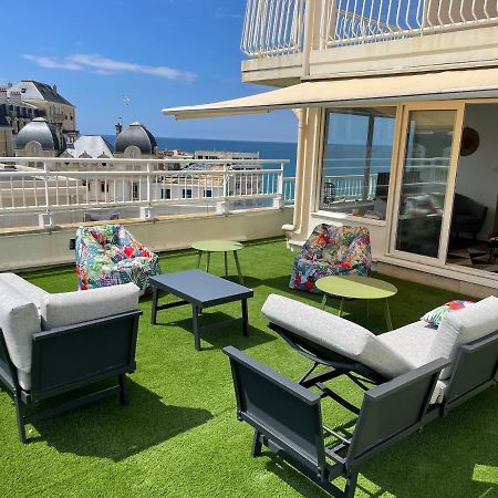 T3 Bis - 4 Etoiles Rooftop Et Vue Mer - Bellevue 비아히쯔 외부 사진