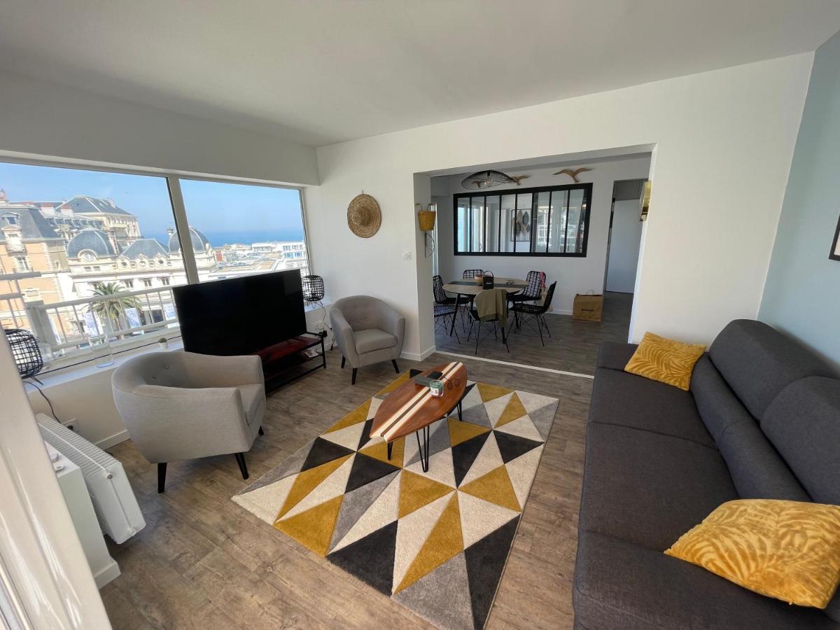 T3 Bis - 4 Etoiles Rooftop Et Vue Mer - Bellevue 비아히쯔 외부 사진