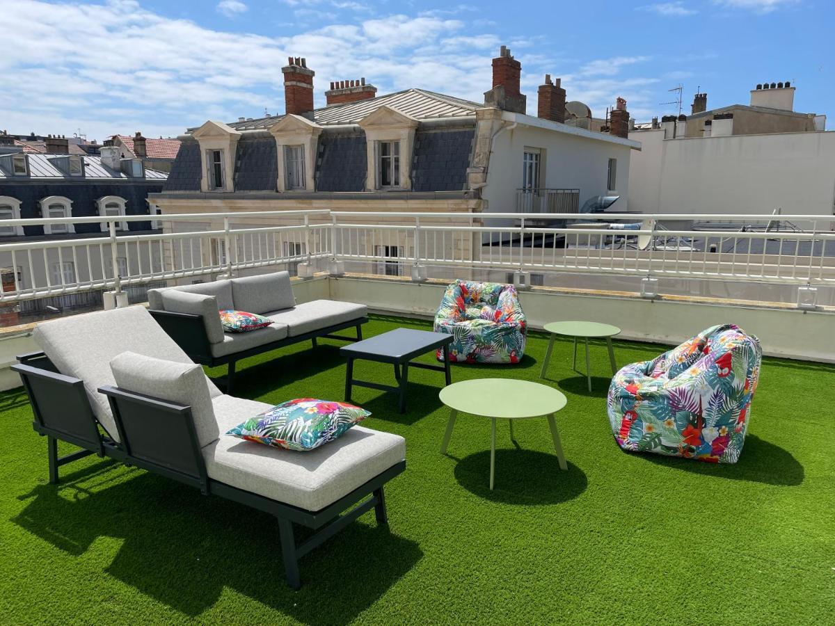 T3 Bis - 4 Etoiles Rooftop Et Vue Mer - Bellevue 비아히쯔 외부 사진